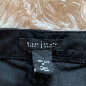 White House Black Market Pants - white house black market black cropped jeans White House Black Market Pants - white house black market black cropped jeans
